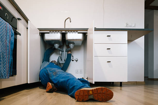 Professional Drain Cleaning technician working in Crum Lynne, PA